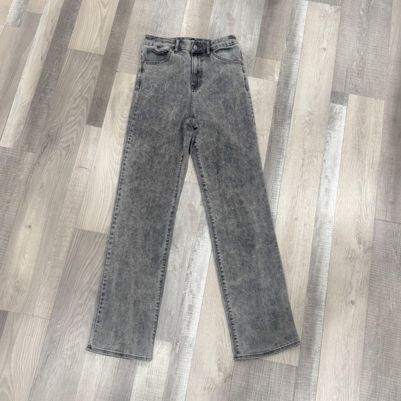 Express acid wash super high rise modern straight hyper stretch ❤️ - Picture 2 of 8